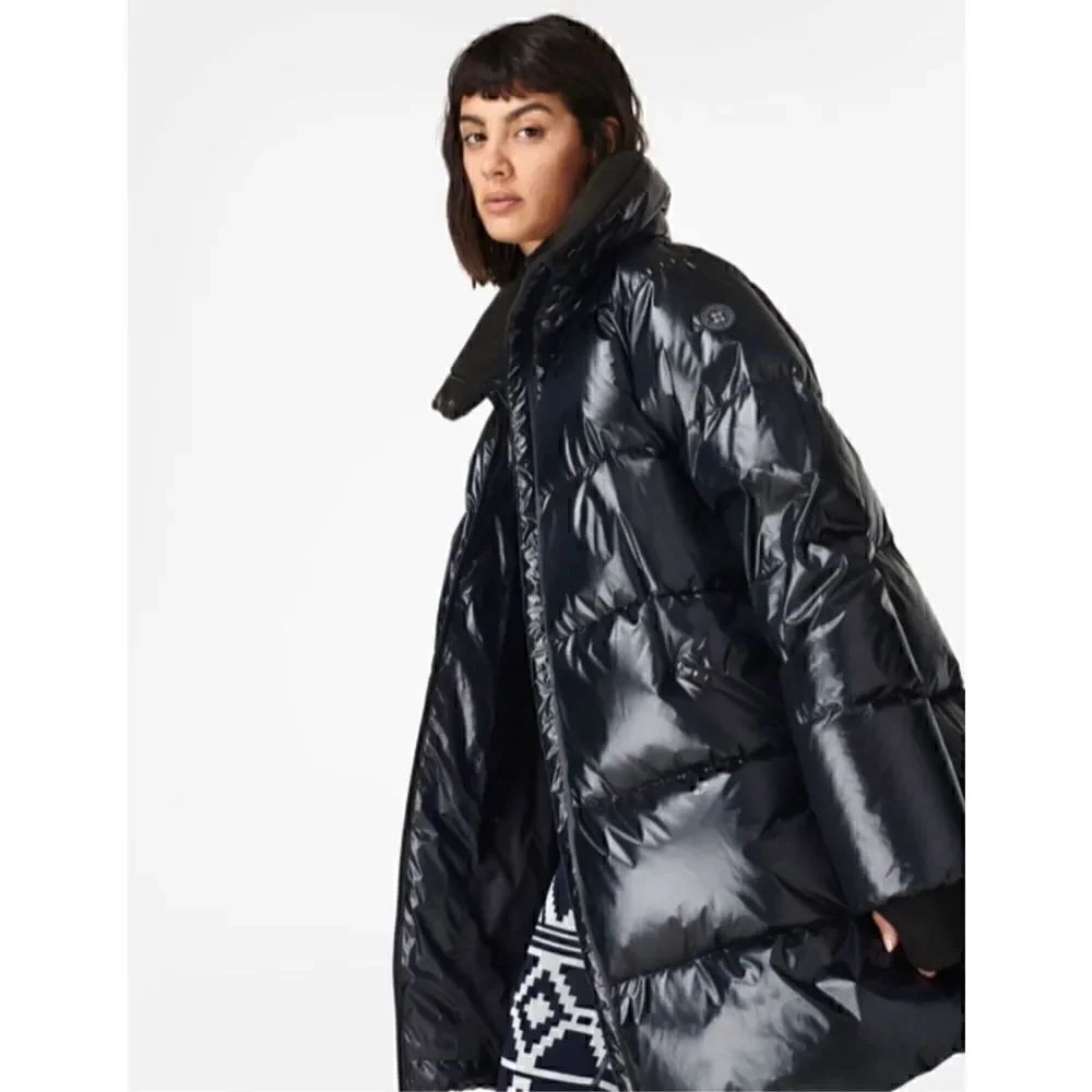 NWOT Sweaty Betty Aspen Down Jacket (Black-Large)